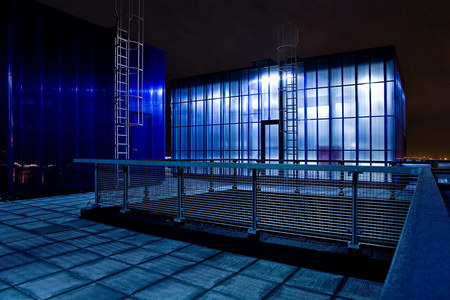 Blue Silvertop building, Antwerp - collectie BAS Raamsdonkveer